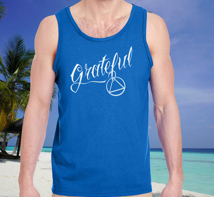 aatt- AA Grateful Unisex Tank Tops