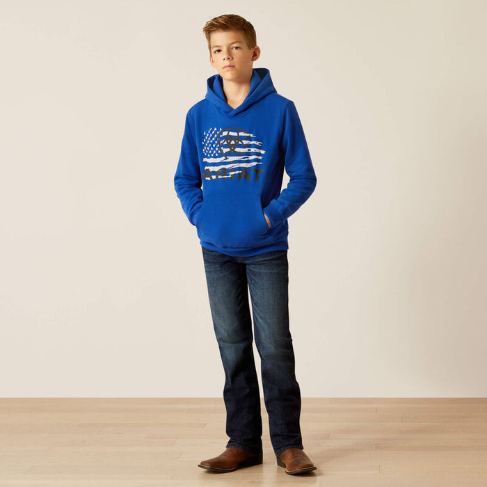 Ariat Boy's Surf The Web Breakthru Hoodie 10052392-Painted Cowgirl Western Store