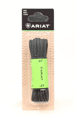 Ariat Men's Brown 63" Waxed Shoe Laces A2300902-63