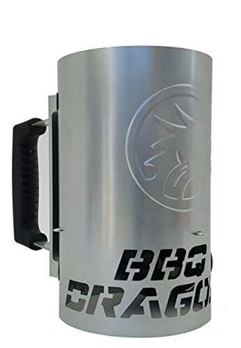 BBQ Dragon Chimney of Insanity Charcoal Starter - Smoker Guru