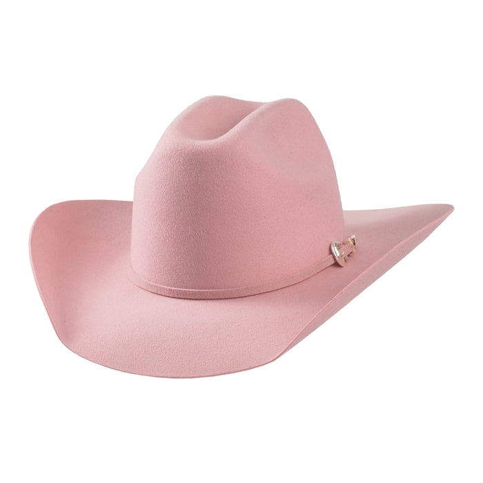Bullhide Hat Youth Kingman Jr Pink Premium Wool Cowboy Hat 0646PNK