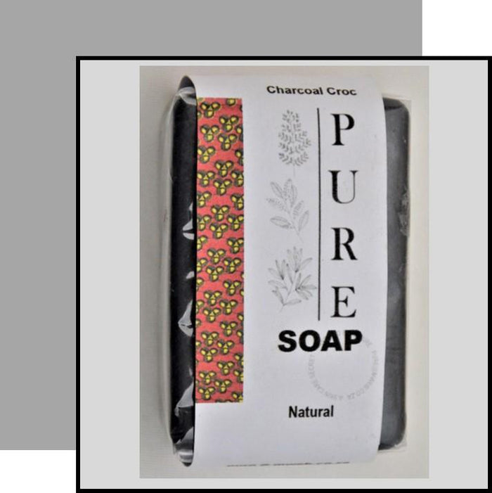 Croc - Charcoal and Croc Oil Soap 158 grm