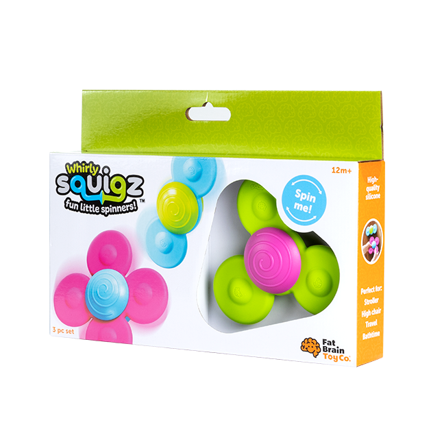 Fat Brain Toys Whirly Squigz - Wee Bee Baby Boutique
