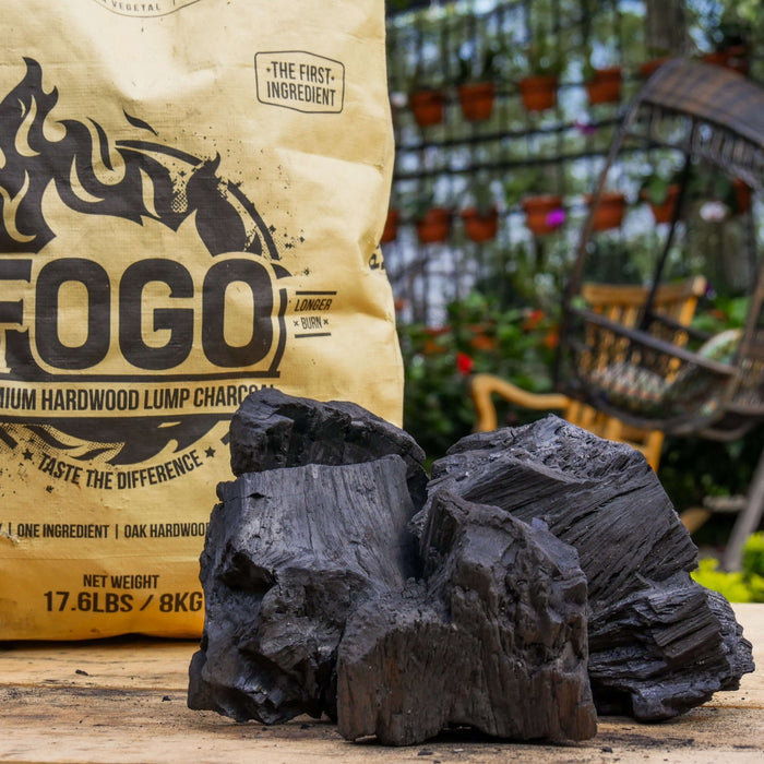 FOGO Super Premium Lump Charcoal - 17.6lbs - Smoker Guru