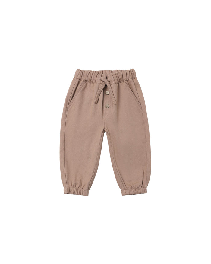 Giovani Pant || Almond - Wee Bee Baby Boutique