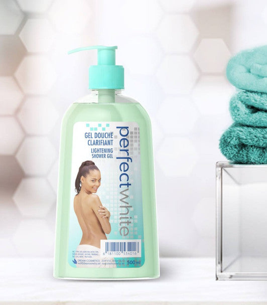 Perfect White Lightening Shower Gel 33.8 oz / 1L Perfect White