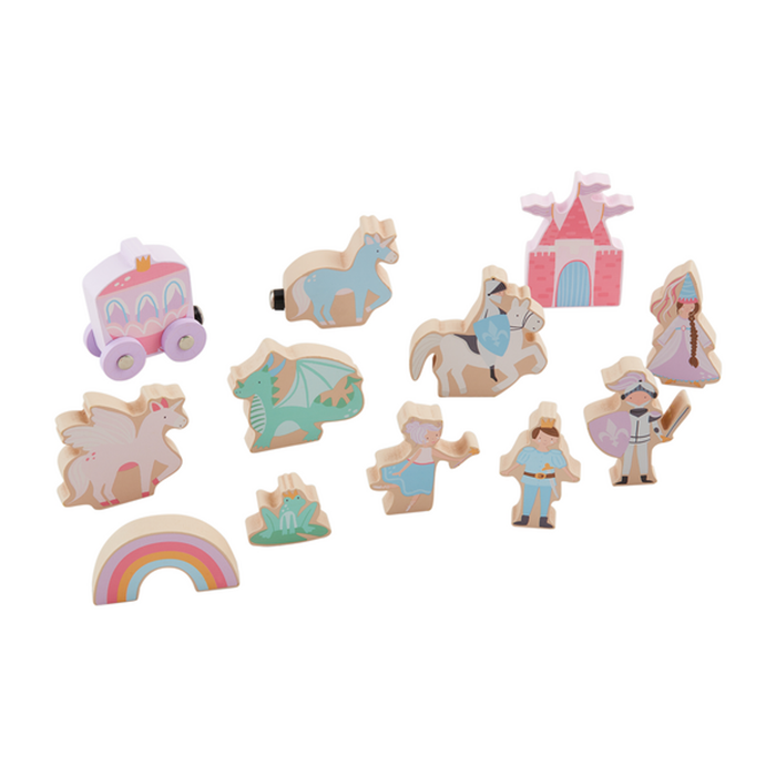 Princess Wooden Toy Set - Wee Bee Baby Boutique