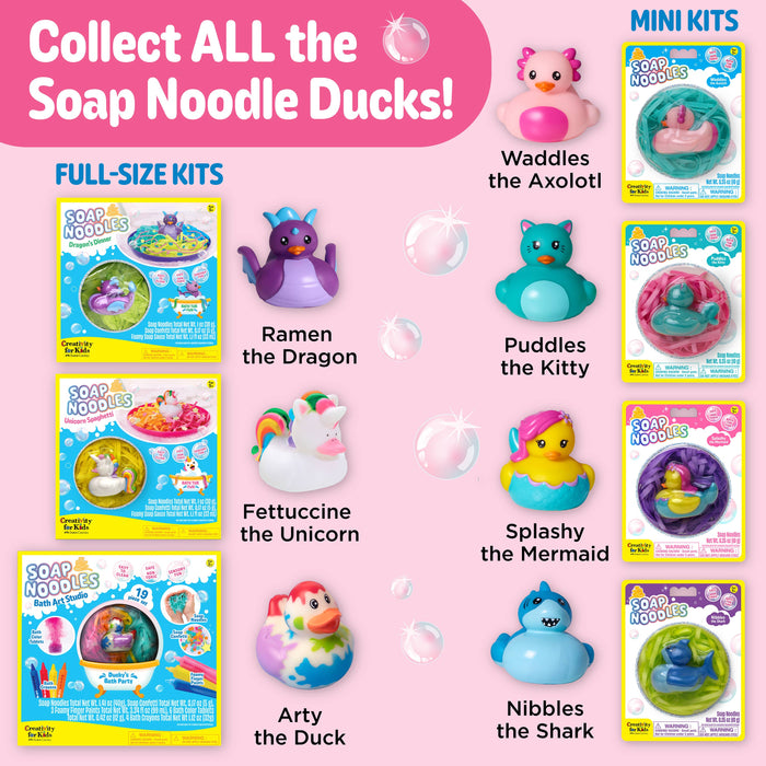 Soap Noodles with Collector Duck - Nibbles the Shark - Wee Bee Baby Boutique