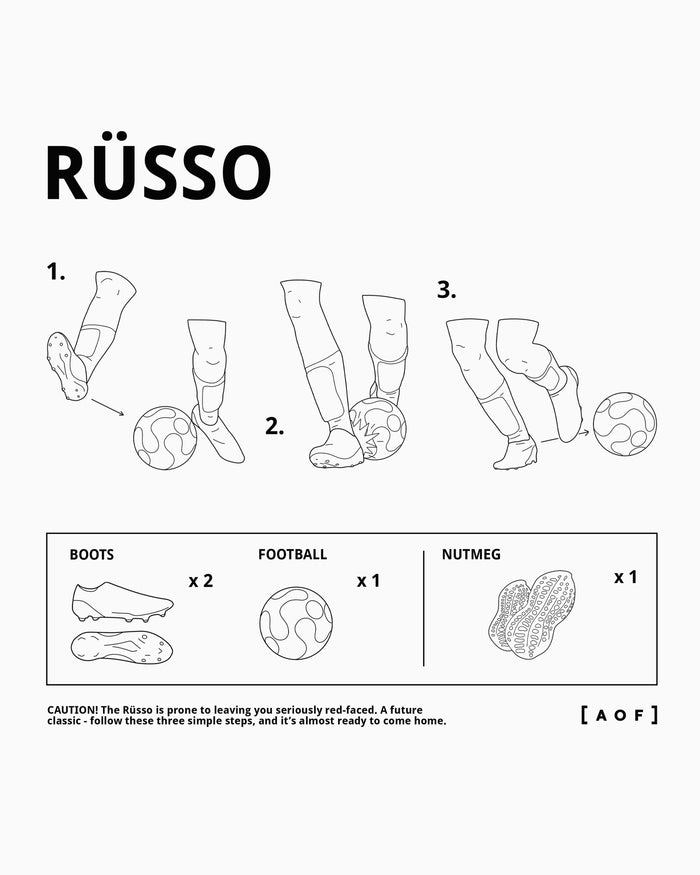 ART OF The Russo Framed Print | Women's Football Wall Art