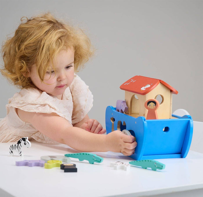 Wooden Shape Sorting Animal Ark