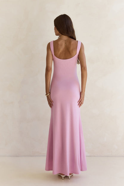 Spring In The Clouds Maxi Dress Lilac
