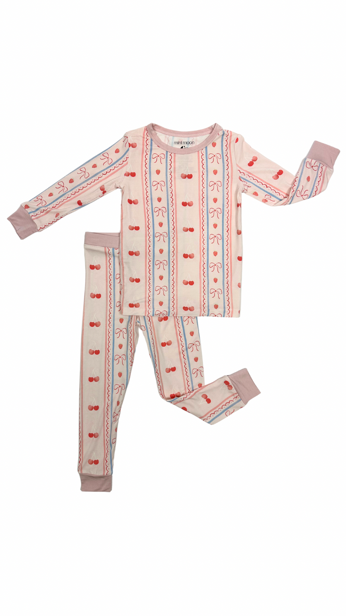 2-Piece Pajama Set - Sweet Caroline - Wee Bee Baby Boutique