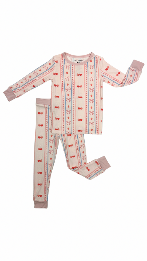 2-Piece Pajama Set - Sweet Caroline - Wee Bee Baby Boutique