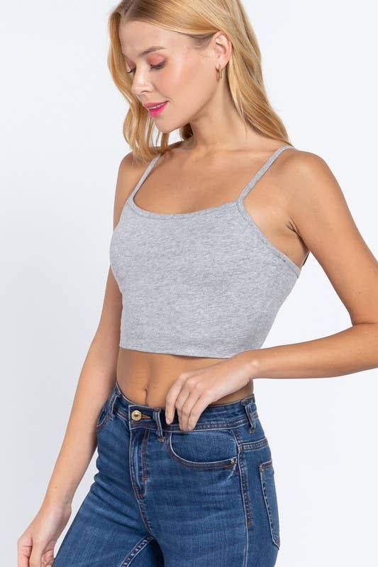 2 Ply Cami Crop Top
