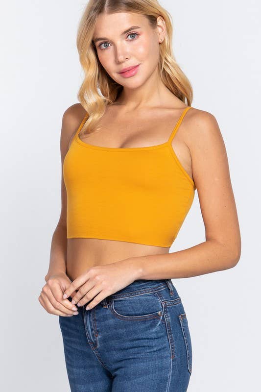 2 Ply Cami Crop Top