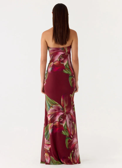 Iroha Strapless Maxi Dress - Cuba Cuba