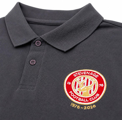 50th Anniversary Polo Shirt - Black