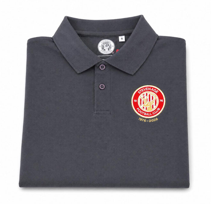 50th Anniversary Polo Shirt - Grey