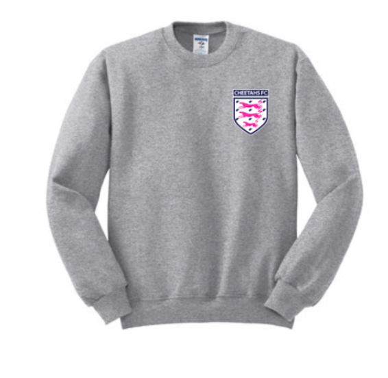 562M- Jerzees® - NuBlend® Crewneck Sweatshirt_Cheetahs