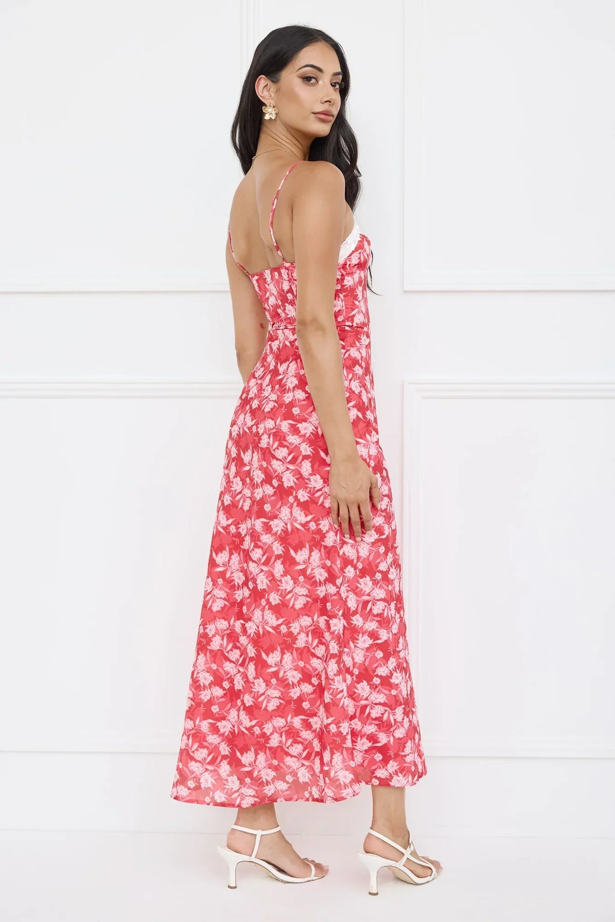 Recipe For Happiness Maxi Dress Red