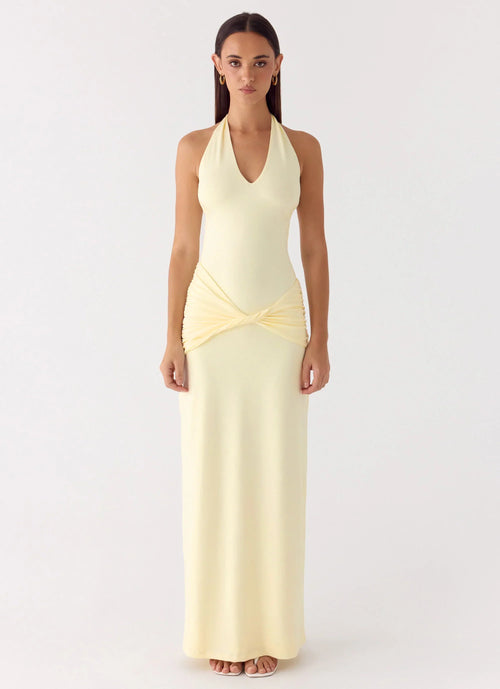 Maribelle Maxi Dress - Lemon