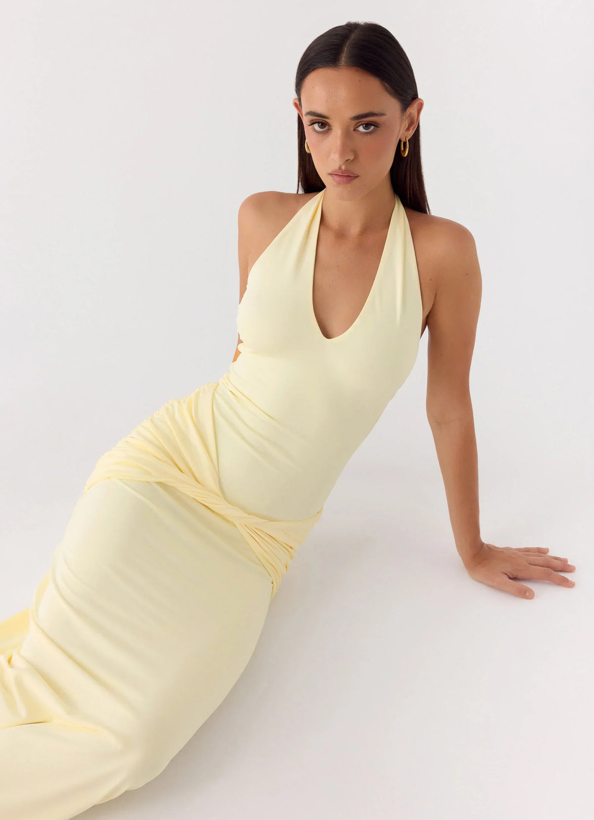 Maribelle Maxi Dress - Lemon