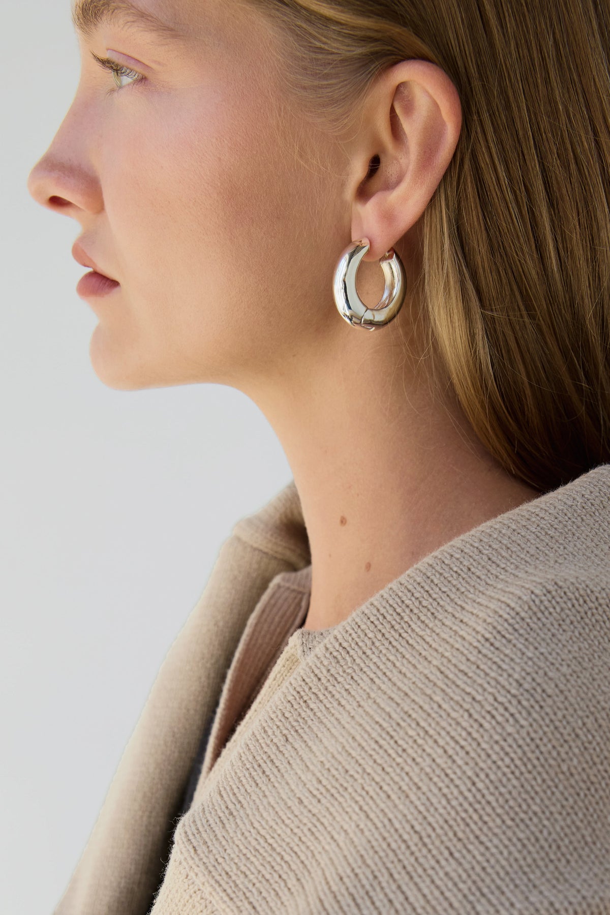 CHUNKY HOOP EARRINGS