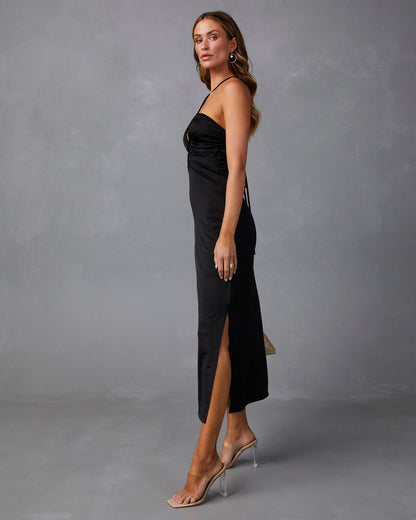 Sweet Amore Cutout Midi Dress