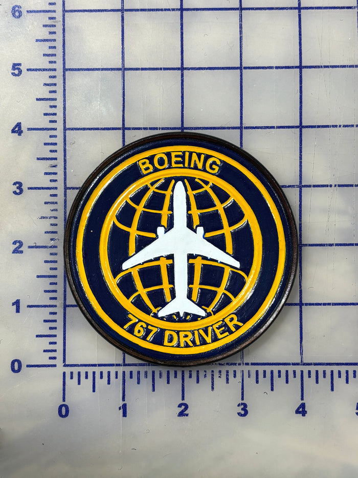 Boeing 767 Driver Leather Patch