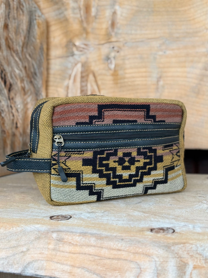 El Paso Woven Southwest Travel Toiletry Bag