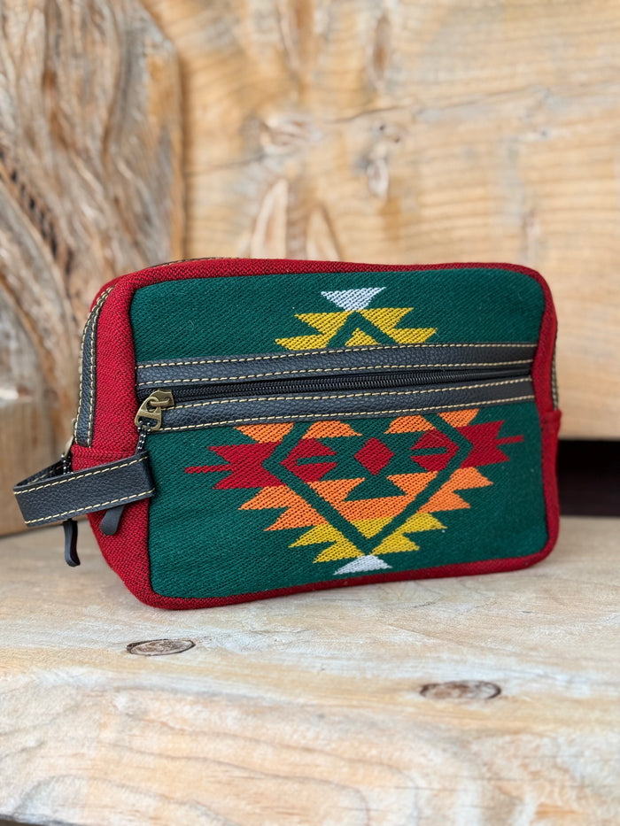 El Paso Woven Southwest Travel Toiletry Bag