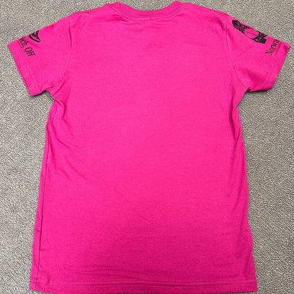 Painted Cowgirl Youth Hot Pink Logo Tee 3001Y-PNK-Painted Cowgirl Western Store