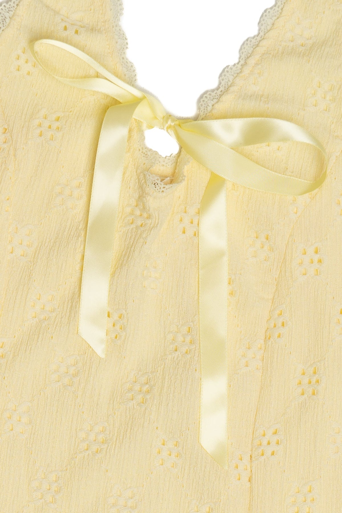 Satin Bow Halter Neck Mini Dress