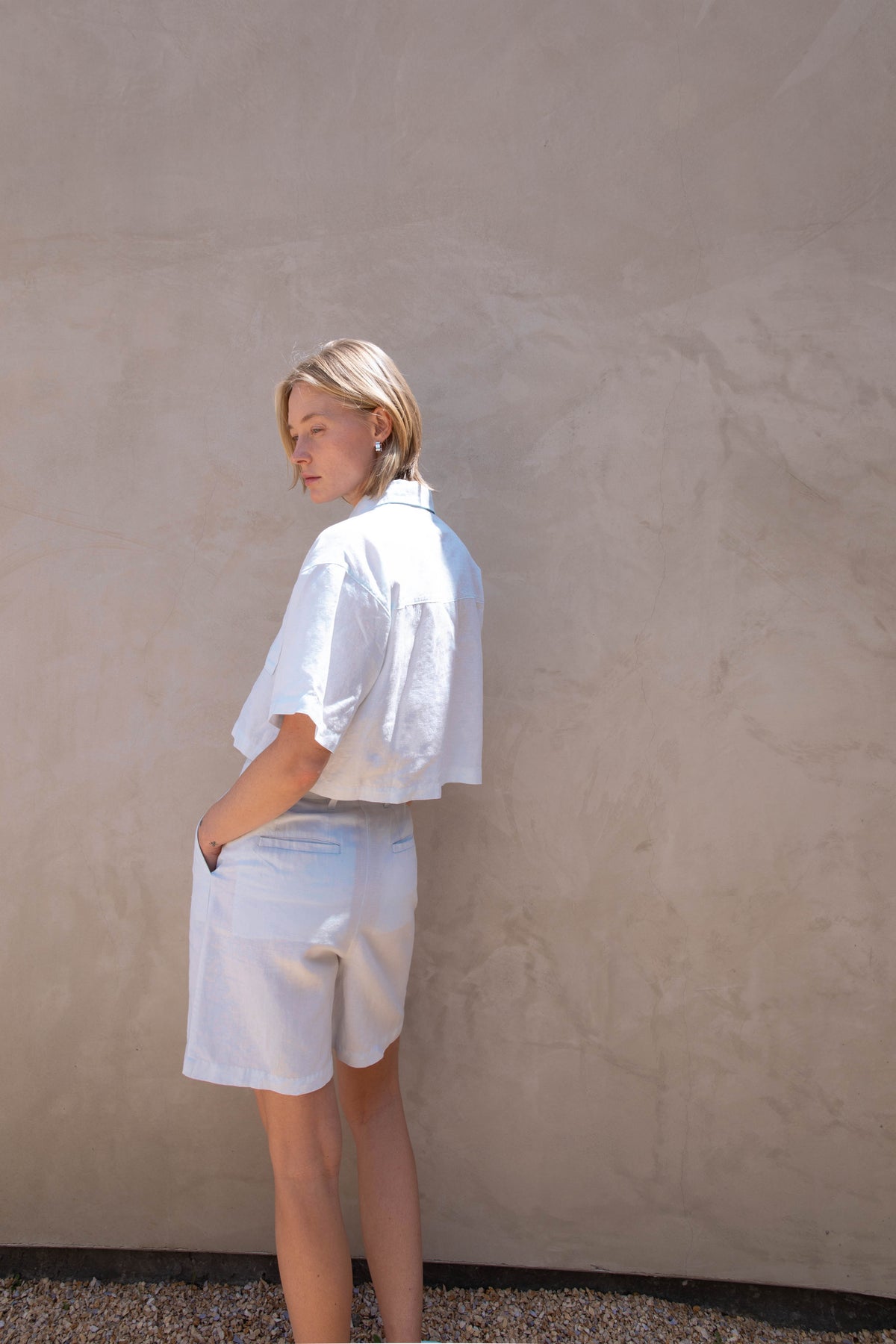 LINEN BLEND SHORT