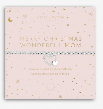 A Little - Merry Christmas Wonderful Mom - Bracelet - Pine & Moss