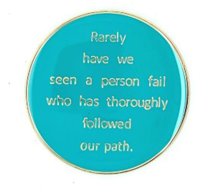 AA Founders Medallion Turquoise - 24hr-60 Yrs