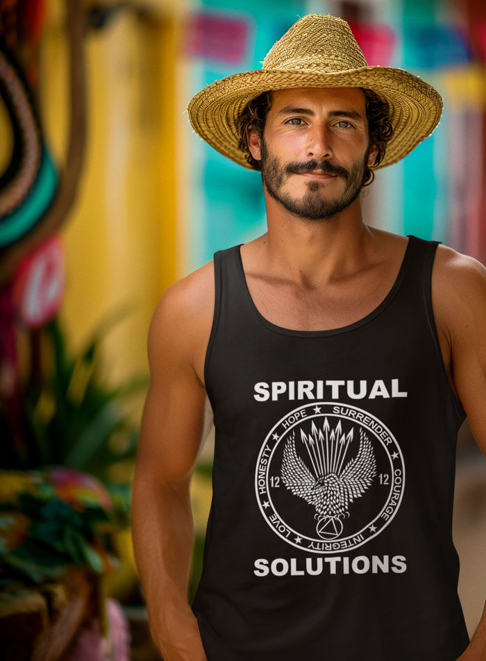 aatt- Spiritual Solutions Unisex Tank Tops