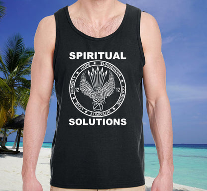 aatt- Spiritual Solutions Unisex Tank Tops