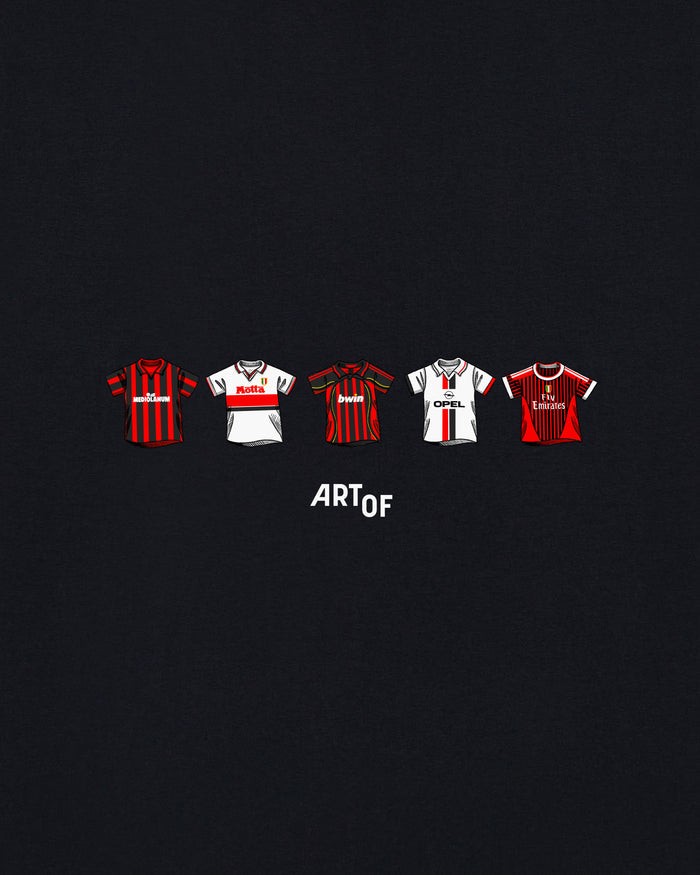 ART OF AC Classics Tee | Black Graphic Italian Football T-shirt