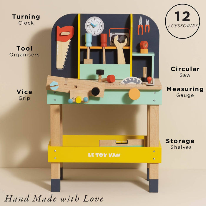 Alex's Wooden Toy Work Bench - Wee Bee Baby Boutique