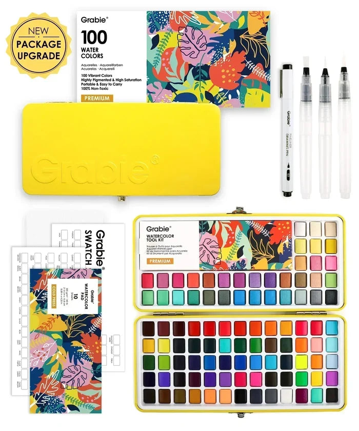 All-In-One Premium Watercolor Set of 100