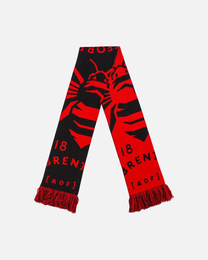 AOF x Brentford - Scarf | Accessories | Art of Football