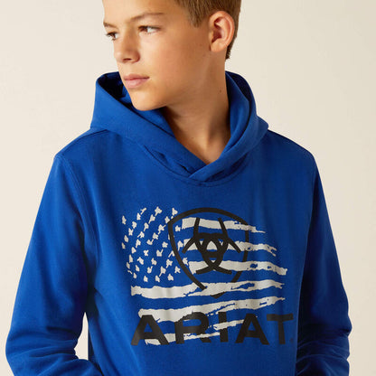 Ariat Boy's Surf The Web Breakthru Hoodie 10052392-Painted Cowgirl Western Store