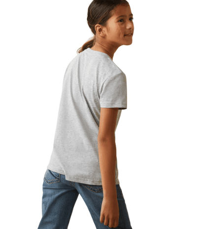 Ariat Girl's Highlander Rose Grey Tee 10043818
