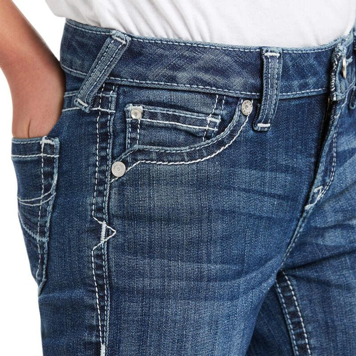 Ariat Girl's REAL Marley Stretch Fit Trouser Jeans 10037940-Painted Cowgirl Western Store