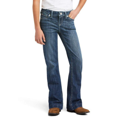 Ariat Girl's REAL Marley Stretch Fit Trouser Jeans 10037940-Painted Cowgirl Western Store
