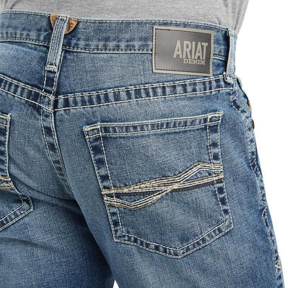 Ariat M5 Straight Stretch Bauer Stackable Straight Leg Jeans 10042207-Painted Cowgirl Western Store