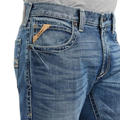 Ariat M5 Straight Stretch Bauer Stackable Straight Leg Jeans 10042207-Painted Cowgirl Western Store