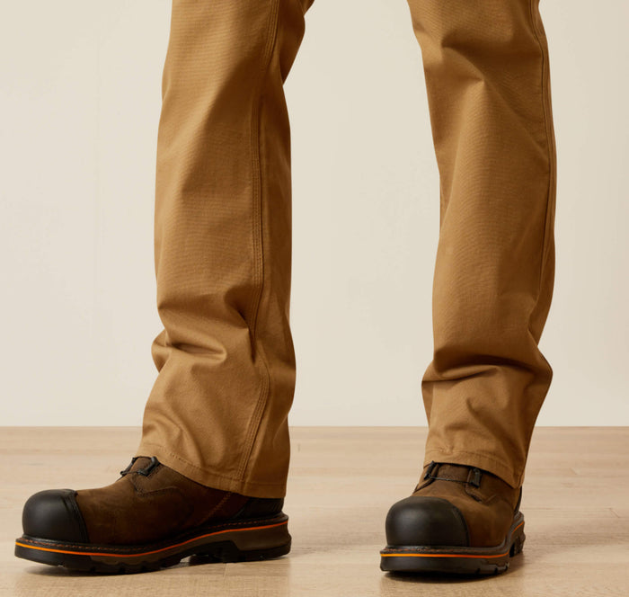 Ariat Men's M5 Field Khaki Straight DuraStretch Made Tough Straight Work Pants 10051859