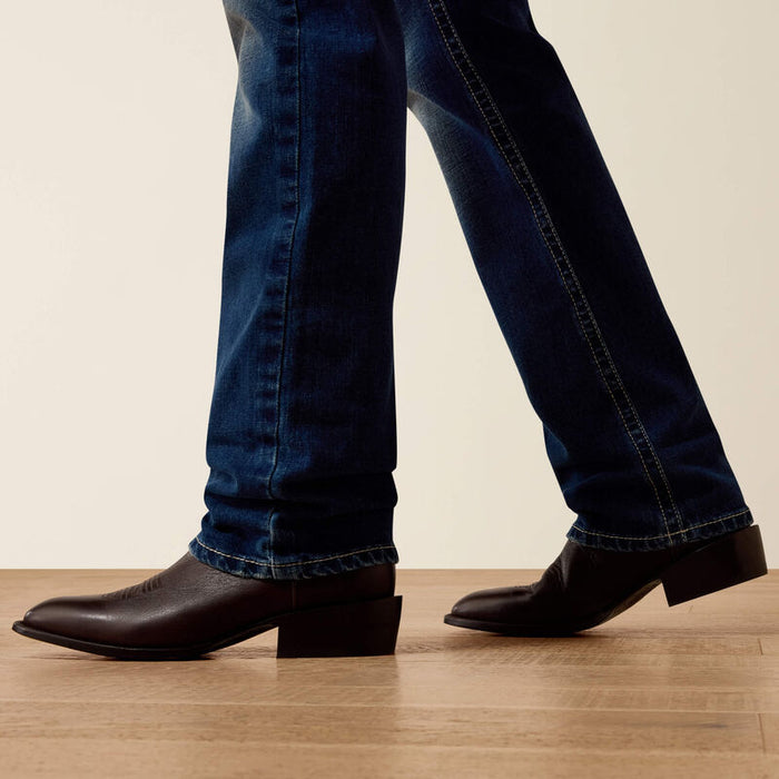 Ariat Men's M7 Dalton Tibbs Dark Wash Low Rise Slim Fit Straight Leg Jeans 10074794